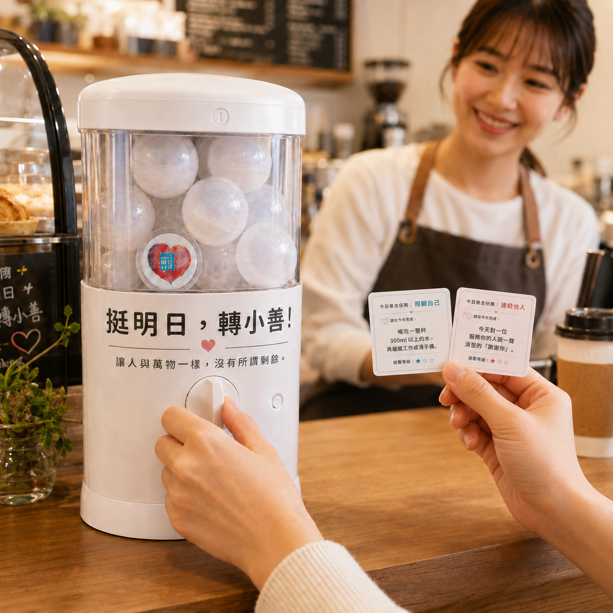 小善白扭蛋機